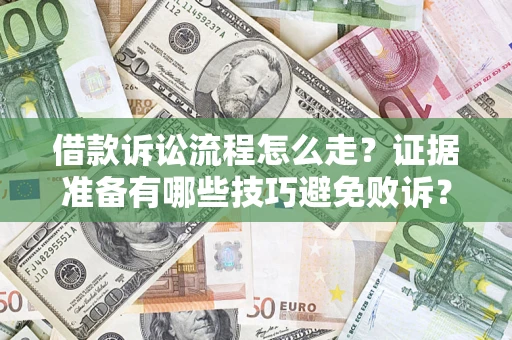 武汉借款诉讼流程怎么走？证据准备有哪些技巧避免败诉？