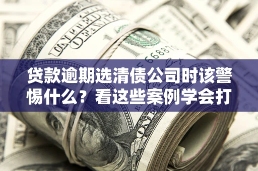 武汉贷款逾期选清债公司时该警惕什么？看这些案例学会打翻身仗