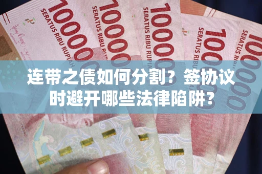 武汉连带之债如何分割？签协议时避开哪些法律陷阱？