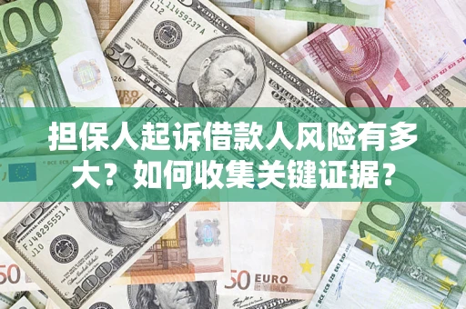 武汉担保人起诉借款人风险有多大？如何收集关键证据？