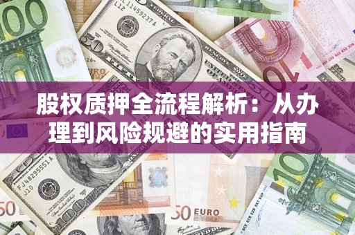 武汉股权质押全流程解析：从办理到风险规避的实用指南