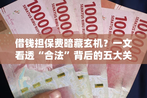 武汉借钱担保费暗藏玄机？一文看透“合法”背后的五大关键陷阱