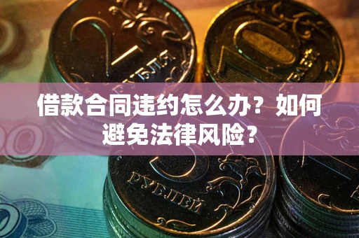武汉借款合同违约怎么办？如何避免法律风险？