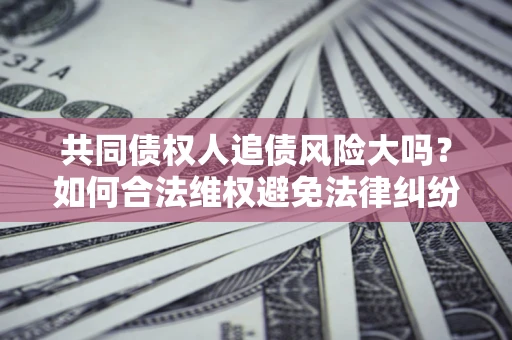 武汉共同债权人追债风险大吗？如何合法维权避免法律纠纷？