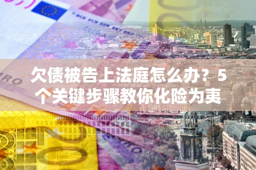 武汉欠债被告上法庭怎么办？5个关键步骤教你化险为夷